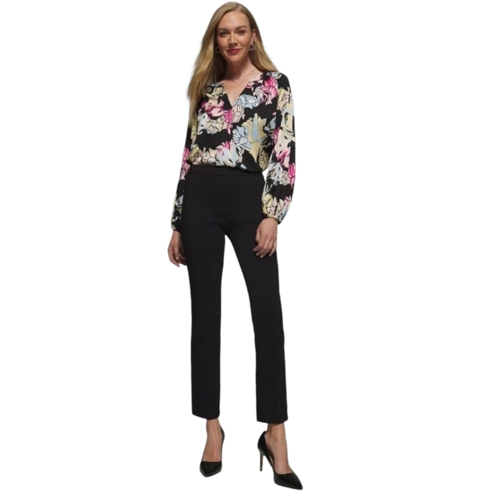 WHBM Black Slim Ankle Pants Size 2‎